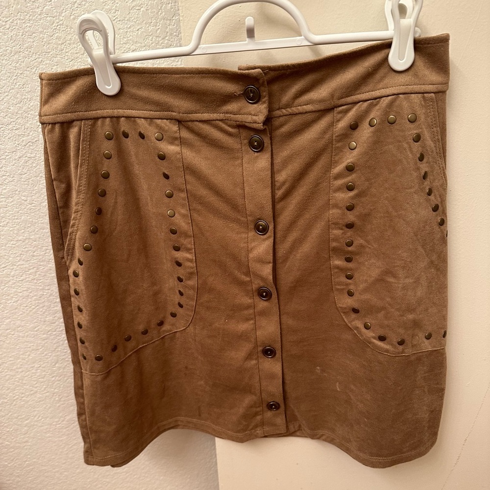 Wrangler Suede Skirt